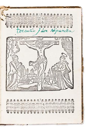 (MEXICAN IMPRINT--PUEBLA.) Diego Jaime Ricardo Villavicencio. Luz, y methodo, de confesar idolatras, y destierro de idolatrias.